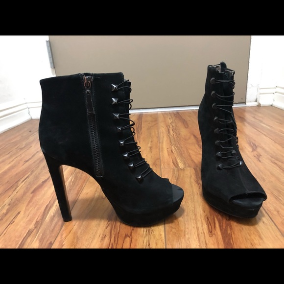 Ellus Deluxe Open Toe Boots - Picture 2 of 7